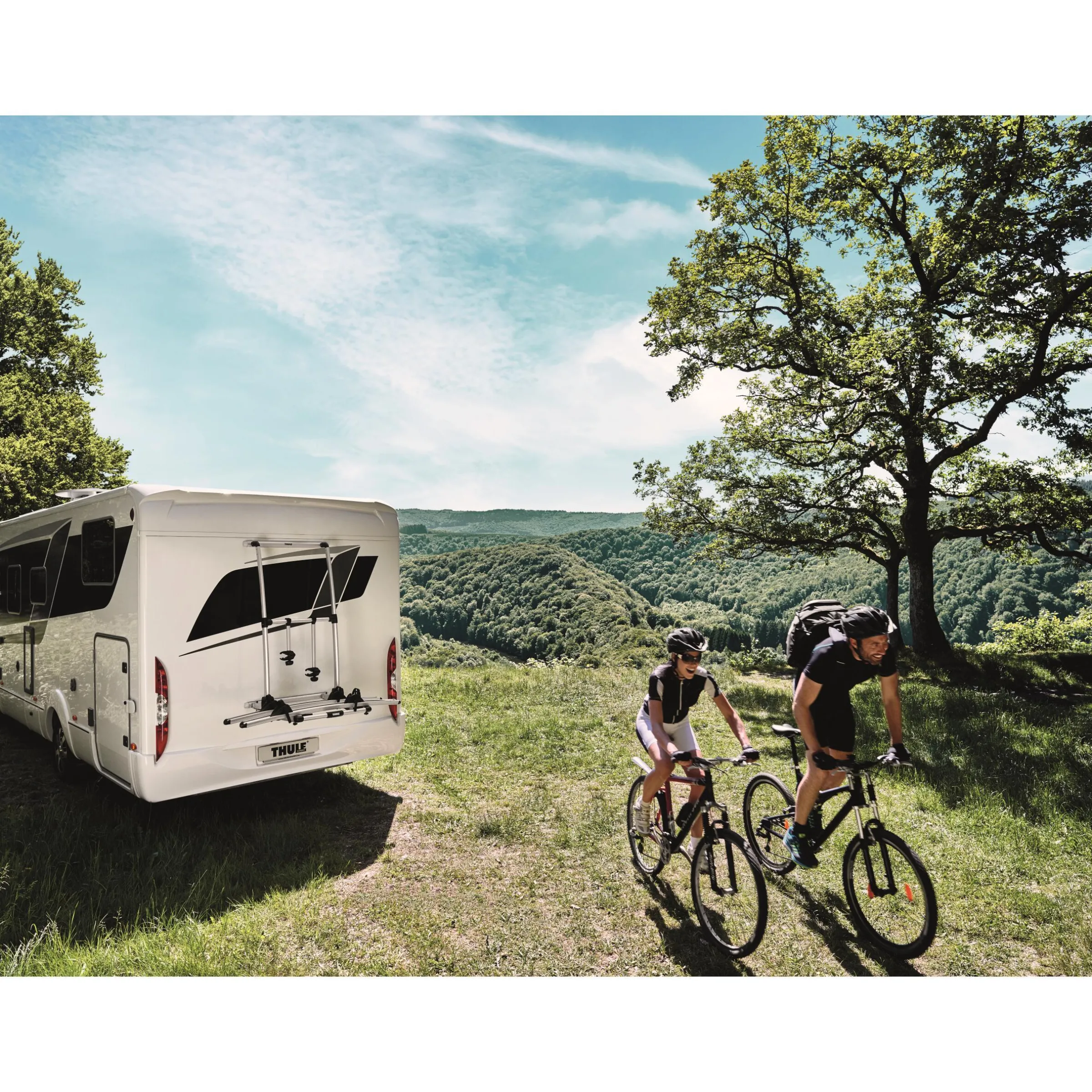 Porte-vélos parroi-arrière Excellent pour camping-car et caravane