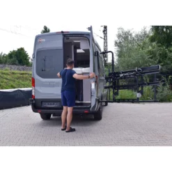 Porte-vélos pivotant pour fourgon Ford V363