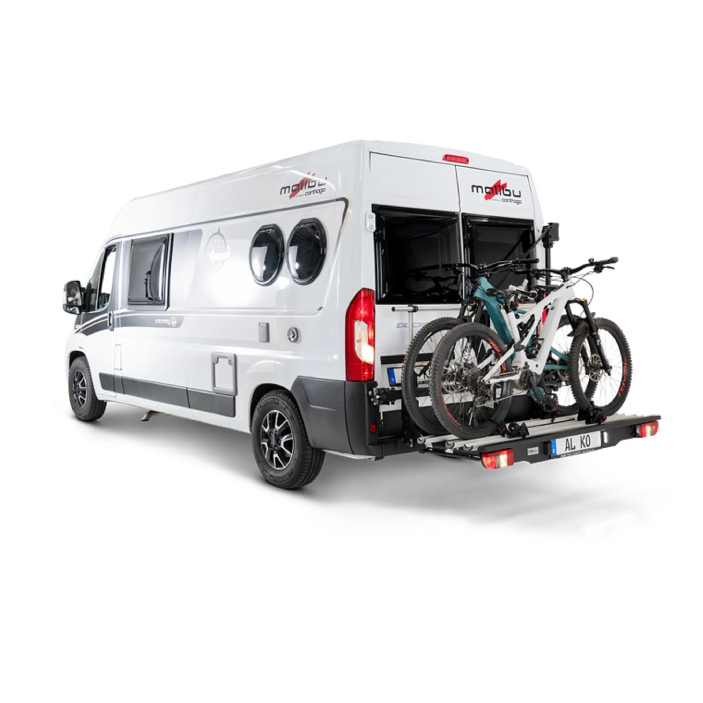 Porte-vélos pivotants Trigo-Van pour fourgon