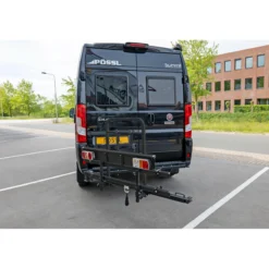 Porte-vélos pivotant sur châssis Sesamo pour fourgon