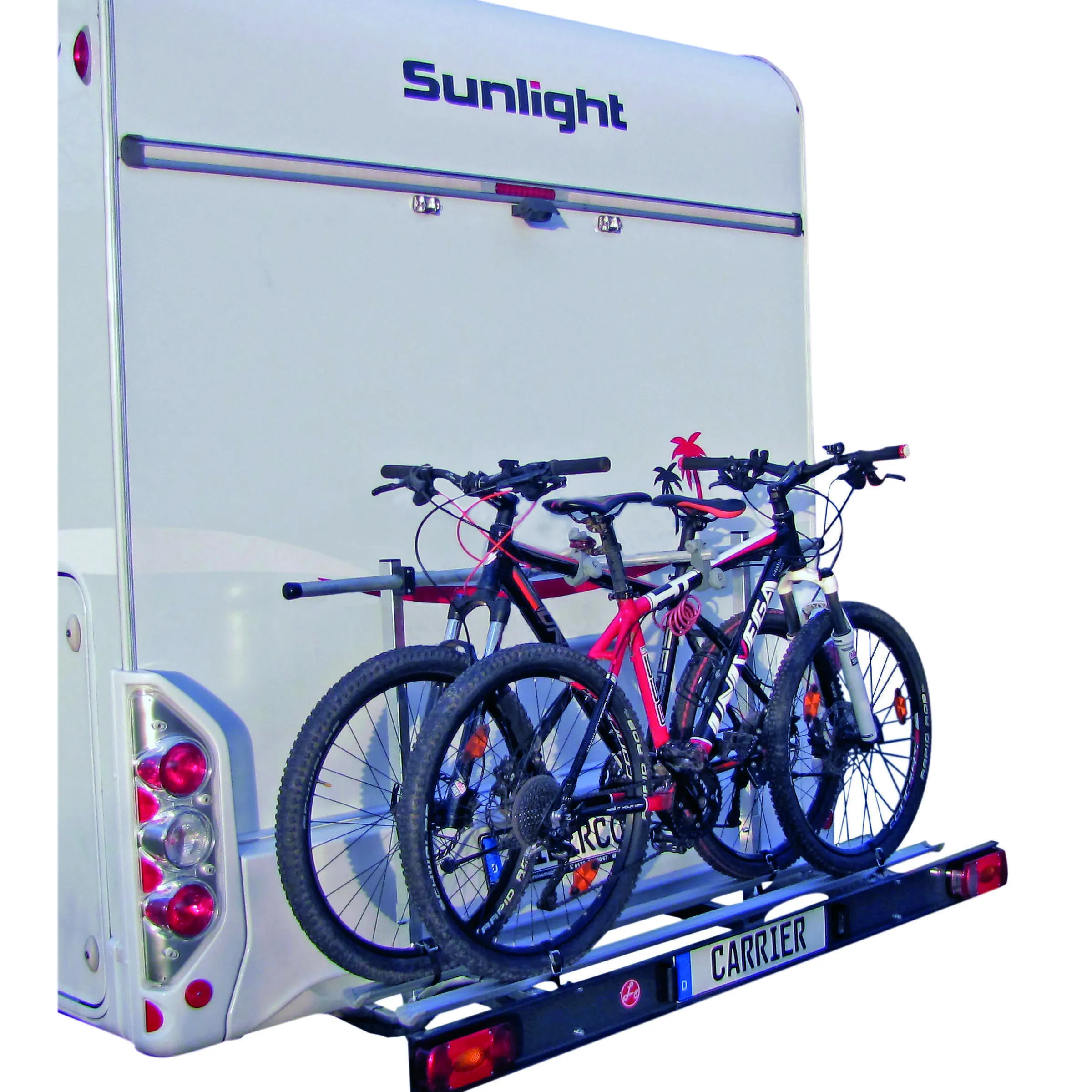 Porte-vélos sur châssis Carrier