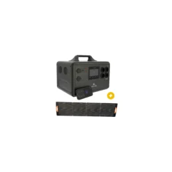 Power station E2200 + panneau solaire valise