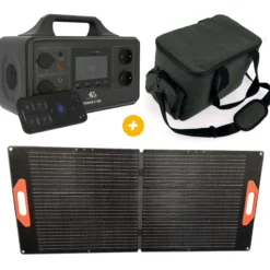 Power Station Power-E 500+ Panneau solaire + Sac de transport