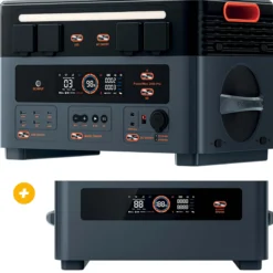 Power station PowerMax 2400 Pro +Batterie d'extension BP2400 Pro