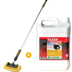 Produit d'entretien multi-usages Bidon de 5L + Balai de lavage télescopique