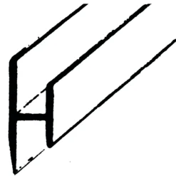 Profil d'assemblage plat