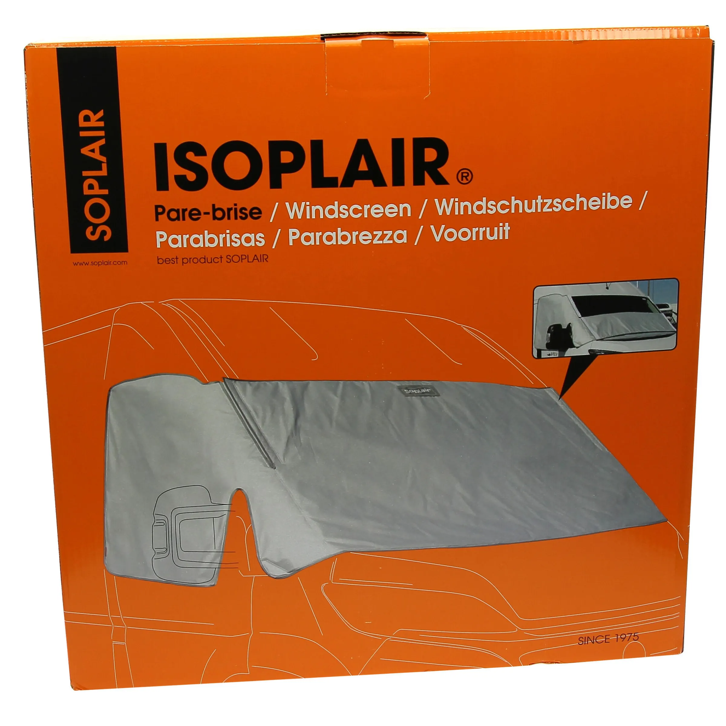 Protection extérieure isotherme ISOPLAIR capot moteur Fiat