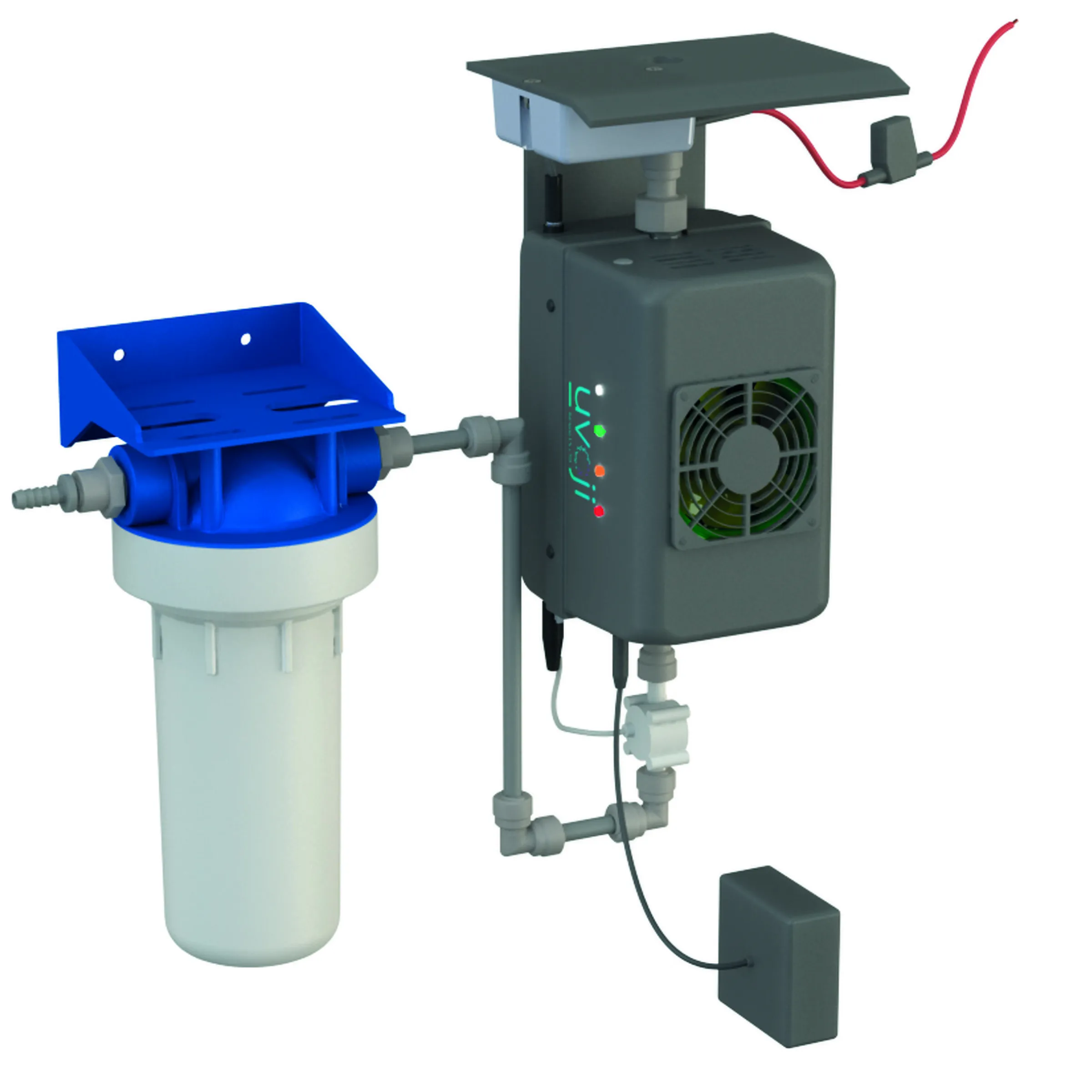 Purificateur d'eau UV-C et charbon actif Pack Oji Pure