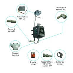 Purificateur d'eau UV-C Oji Camp 8L/min