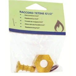 Raccord tétine G1/2''