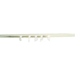 Rail de rideaux plastique rigide