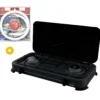 Réchaud à gaz d'extérieur 2 feux + Kit détendeur + lyre spécial BBQ