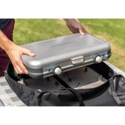 Réchaud à gaz 2 feux Camping Kitchen Grill & Go CV Kit