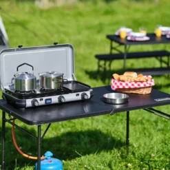 Réchaud à gaz 3 feux Camping Kitchen 2