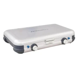 Réchaud à gaz 2 feux Camping Kitchen Grill & Go R