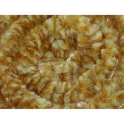 Rideau chenille orange