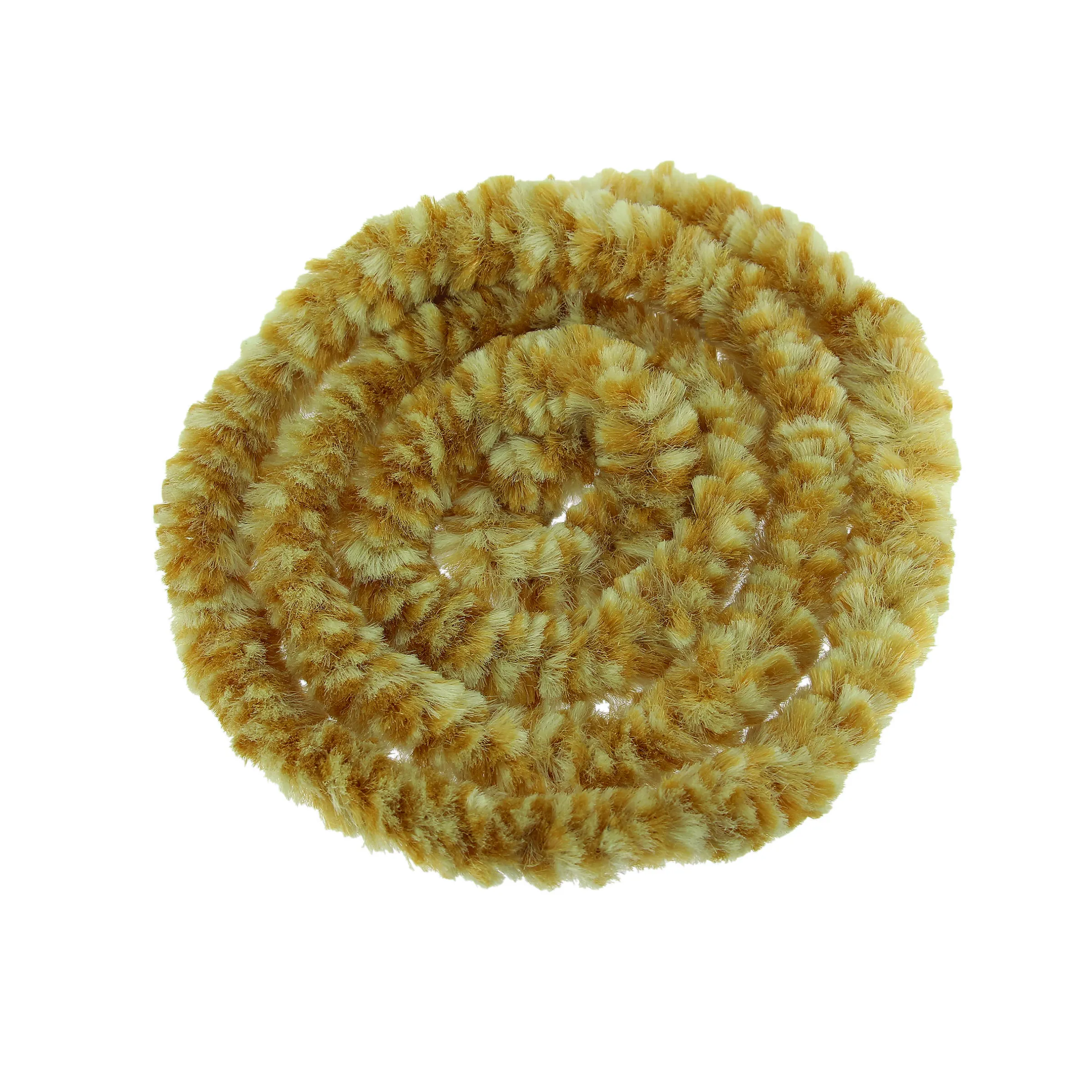 Rideau chenille orange