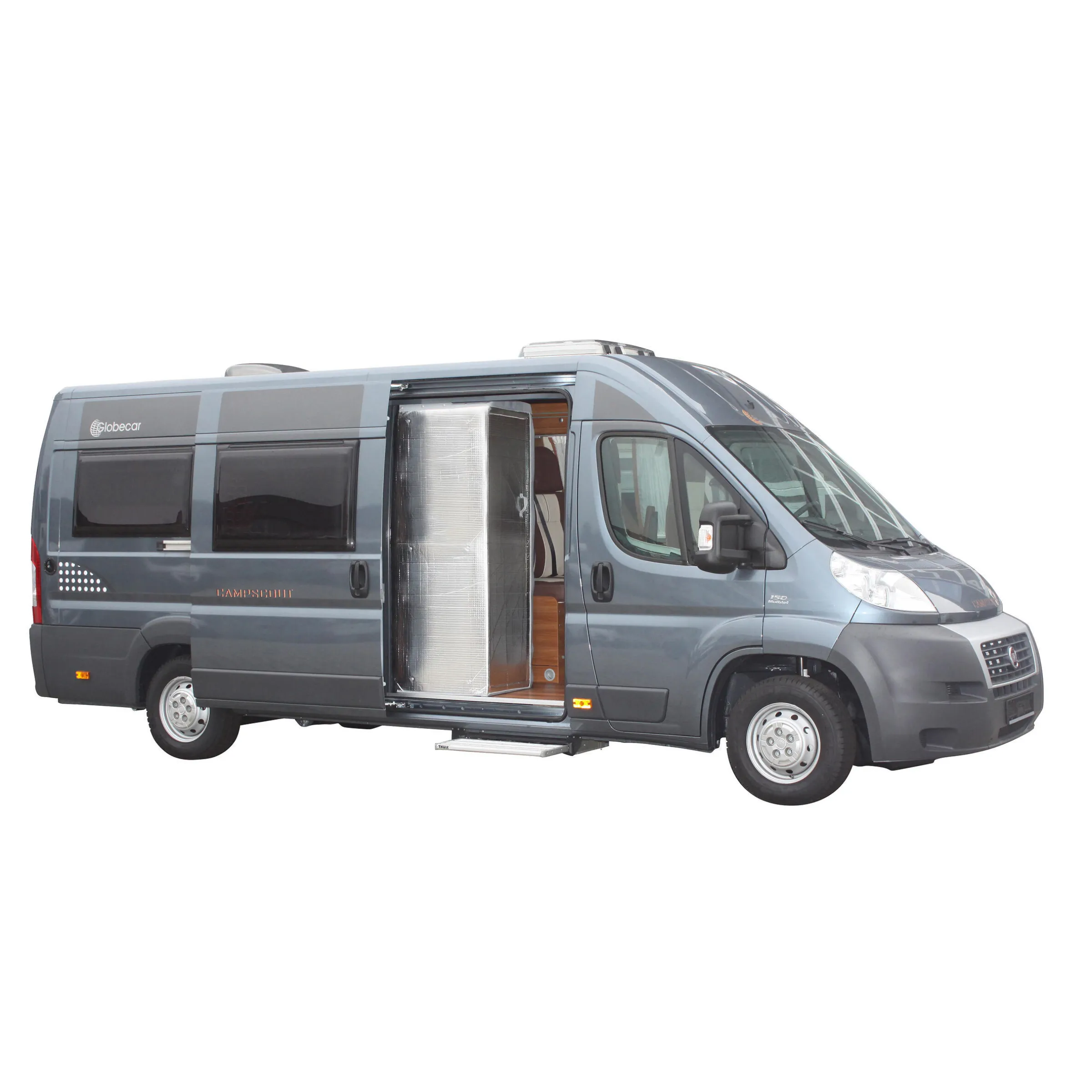Rideau thermique pour porte coulissante