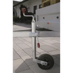 Roue jockey Safety stop