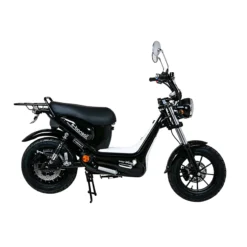 Scooter électrique équivalent 50cc E-BonsaïNoir avec immatriculation
