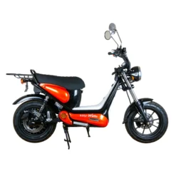 Scooter électrique équivalent 50cc E-BonsaïOrange avec immatriculation
