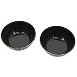 Set de 2 bols en acier émaillé