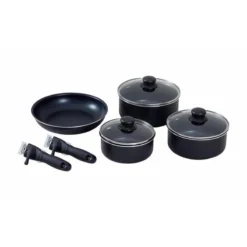 Set de casseroles et poêles empilables