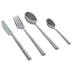 Set de 16 couverts au style industriel
