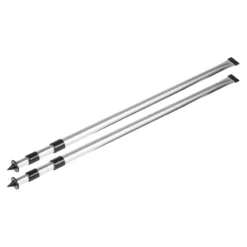 Set de deux poteaux verticaux arrière pour auvent