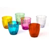 Set de six verres Aqua multicolores