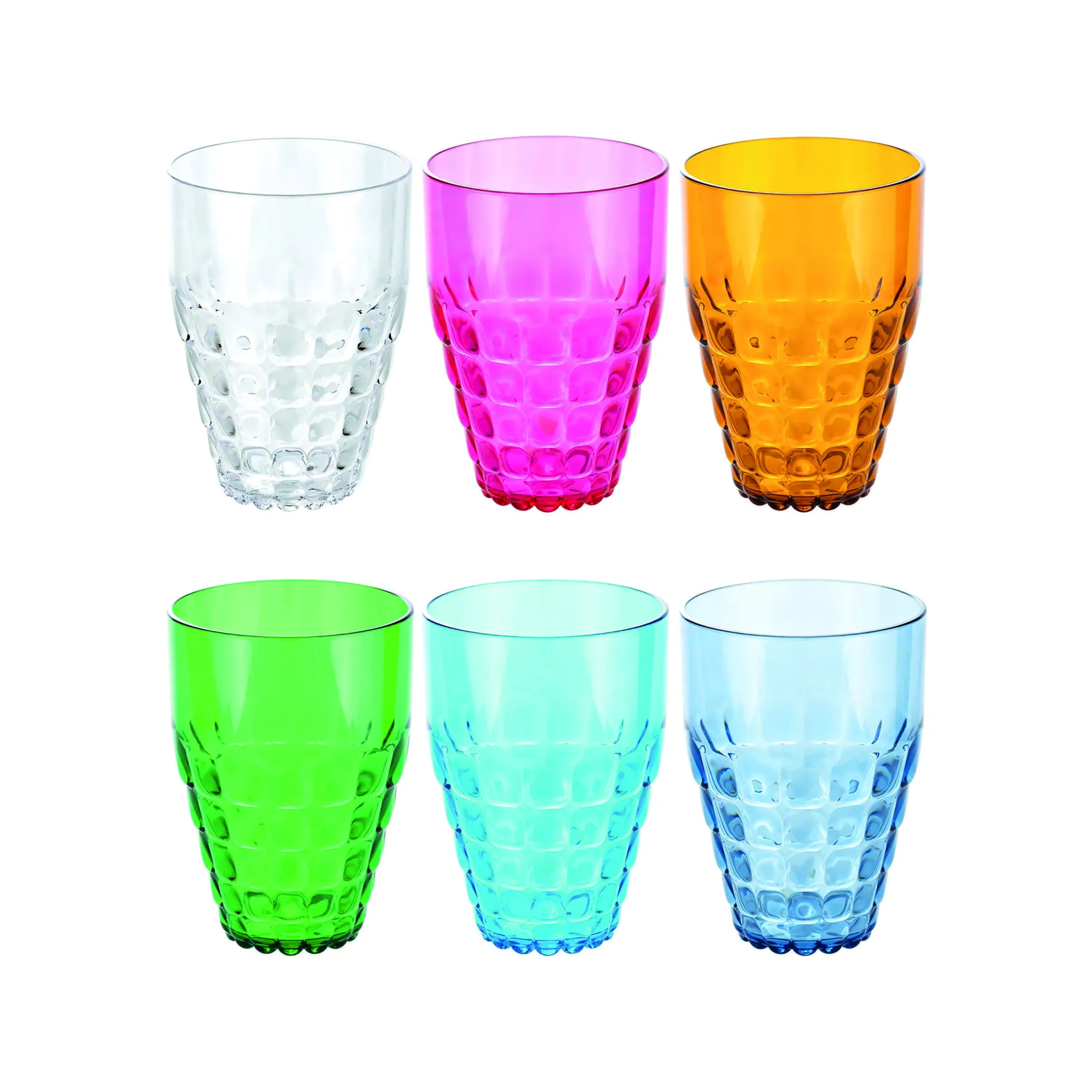 Set de 6 verres bas Tiffany