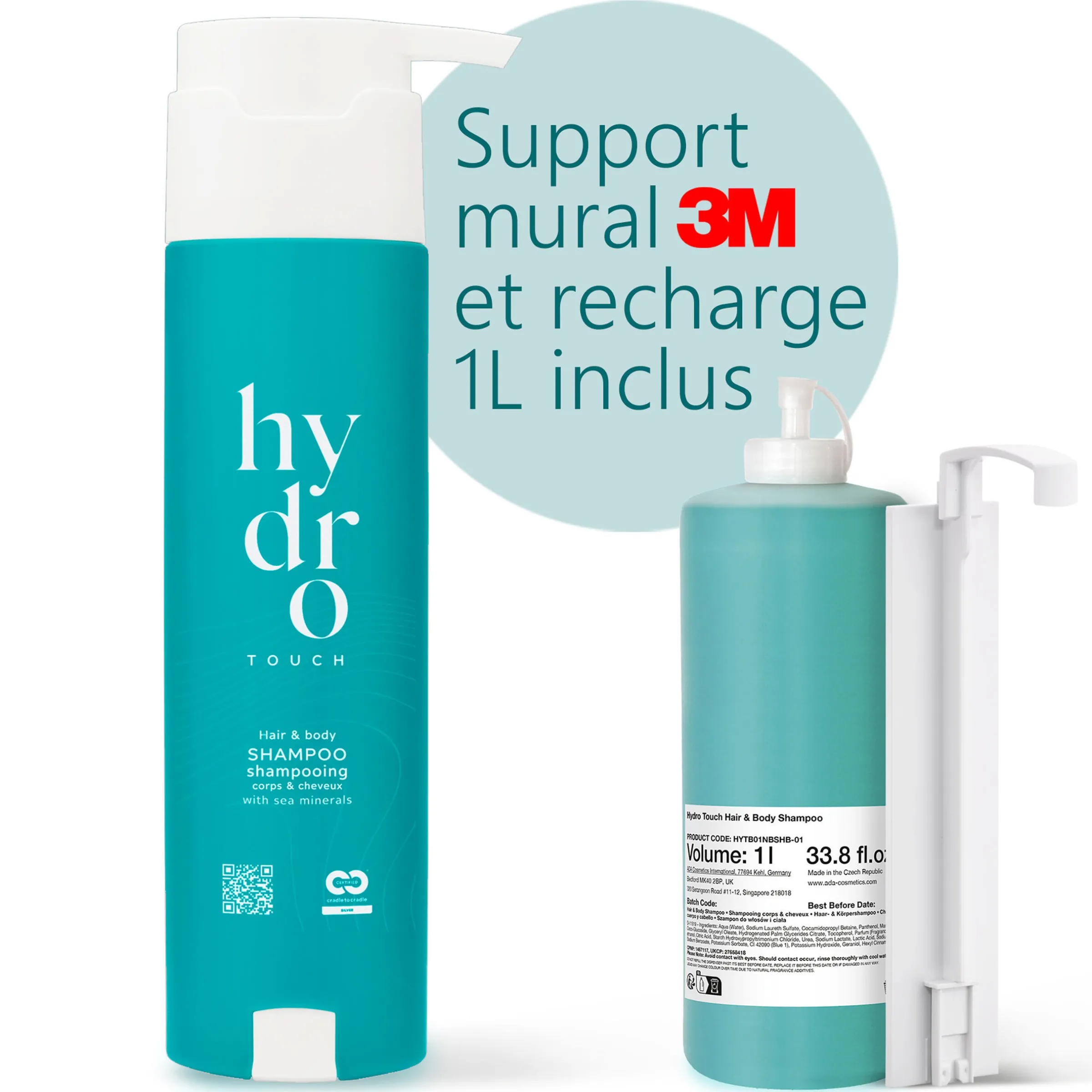Set douche Rituel Océan Hydro Touch – gel douche corps & cheveux