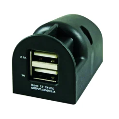 Socle 2 prises USB en saillie