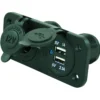 Socle 12 Volts + 2 prises USB