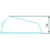 Spot en saillie fixe Leds