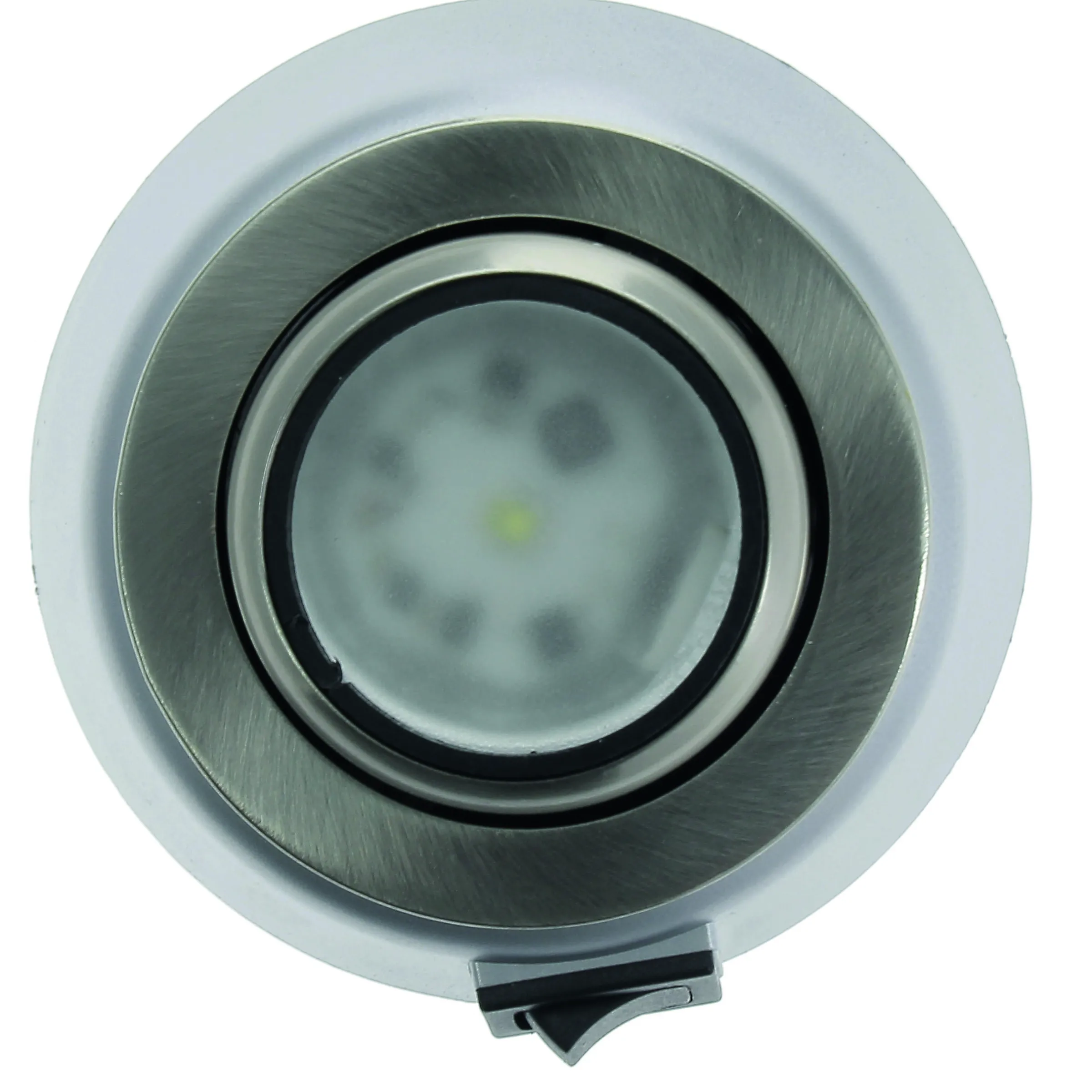 Spot en saillie orientable à Leds gris mat