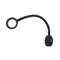 Spot flexible avec fonction de charge USB C Verona noir