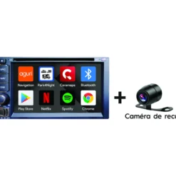 Station multimédia connectée 2DIN CC500i avec GPS intégré + CR