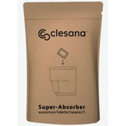 Super absorbant en granulés 1kg pour toilette sèche C1 et X1