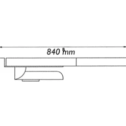 Support plafond placard