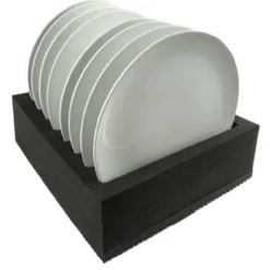 Support pour assiettes en mousse