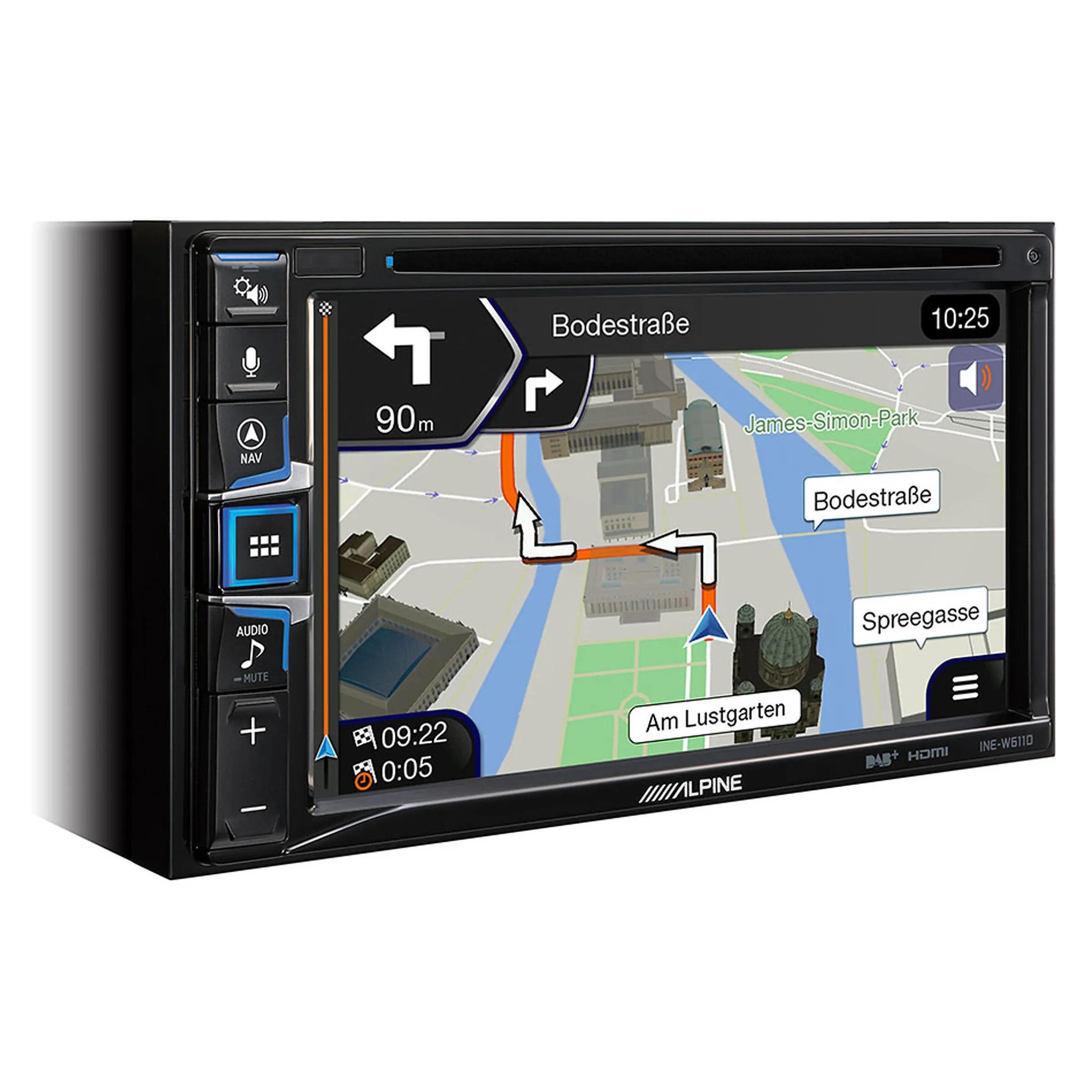 Système de navigation INE-W611DC