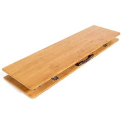 Table de camping Bambou