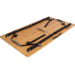 Table de camping Bambou