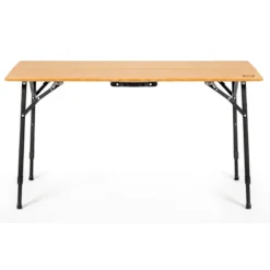 Table de camping Bambou