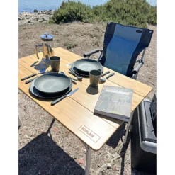 Table de camping Flex Bambou pour 4 personnes