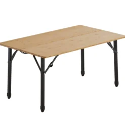 Table pliante en bambou