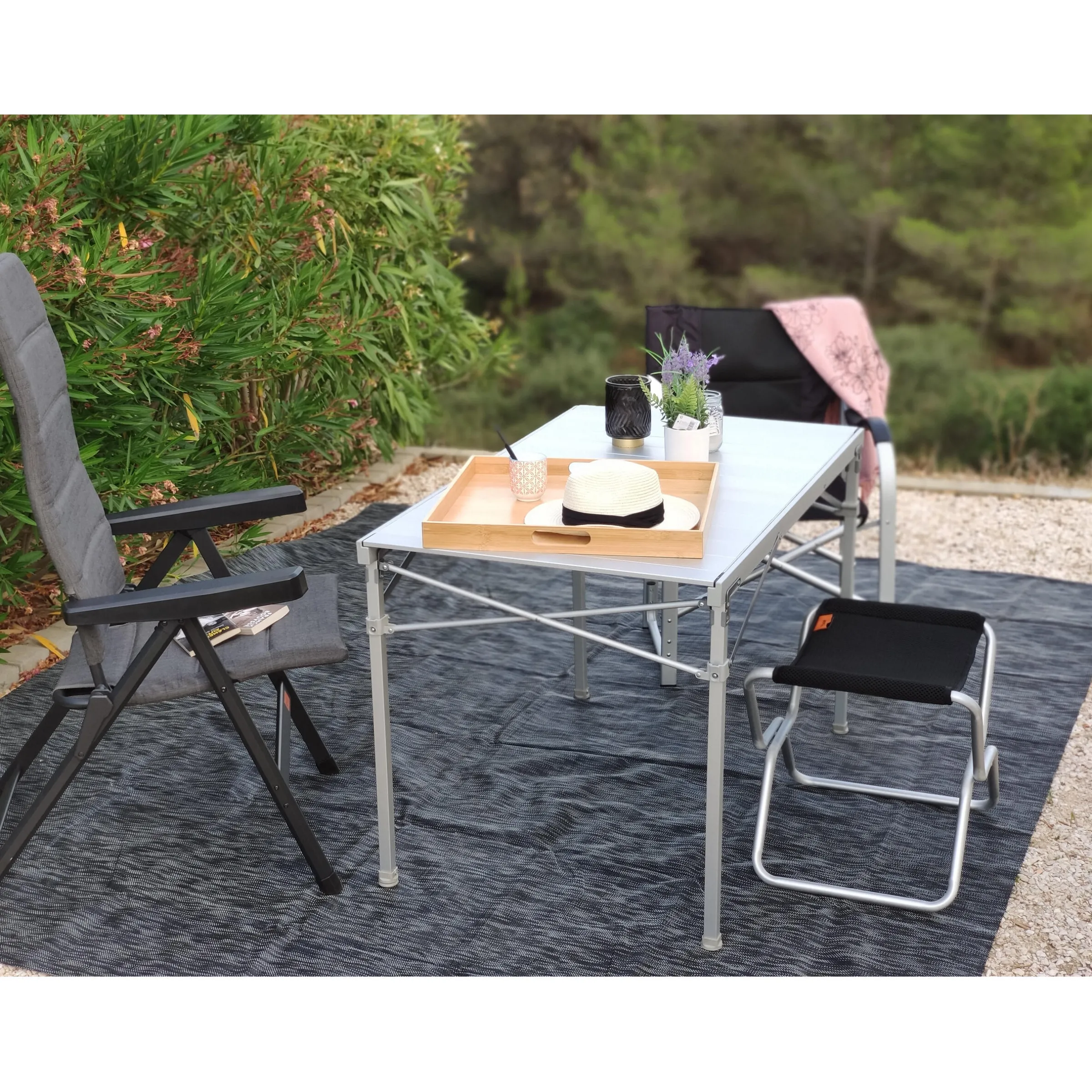 Tabouret de camping pliant Gaia