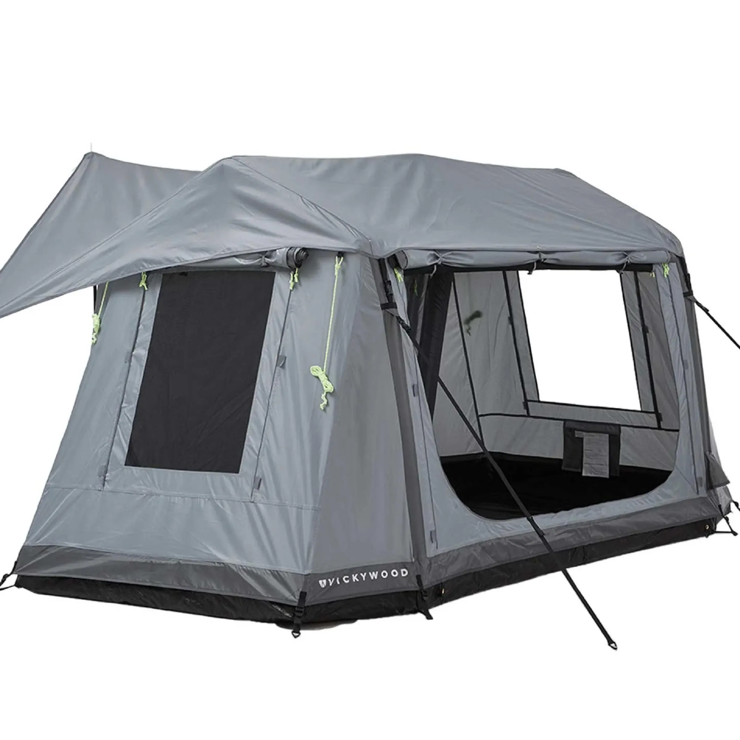 Tente de camping gonflable autoportante 140 grise