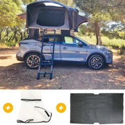 Tente de toit hybride Eclipse + Tapis anti-condensation + Tapis anti-moisissures